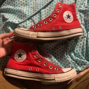 red converse
